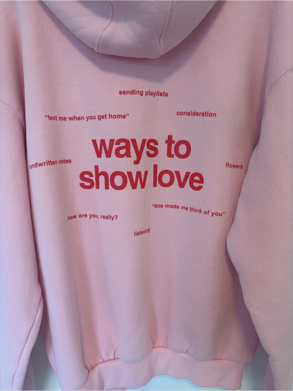 Comfrt hoodie “Love hoodie “ , sz : medium - Picture 6 of 10